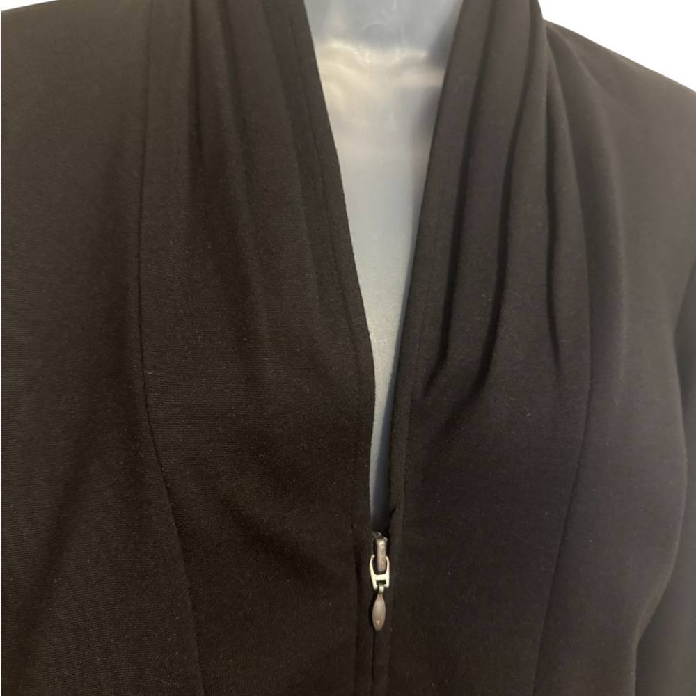 Coldwater Creek Black Jacket Size: 6 #U - Picture 2 of 10
